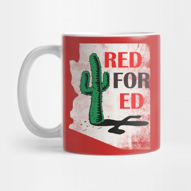 Red For Ed Shirt: Colorado Teacher Protest Walkout Tshirt by Teefun012